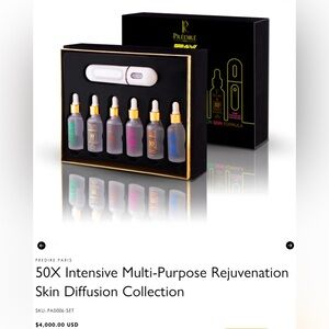 PREDIRE PARIS
50X Intensive Multi-Purpose Rejuvenation Skin Diffusion Collection
